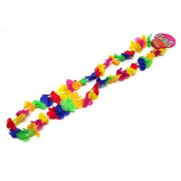 Petal Leis - Rainbow - 12 Count