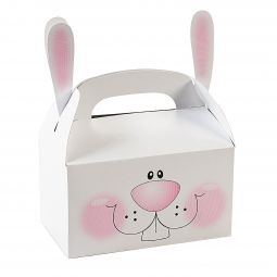 Bunny Treat Box with Ears - 12 Count