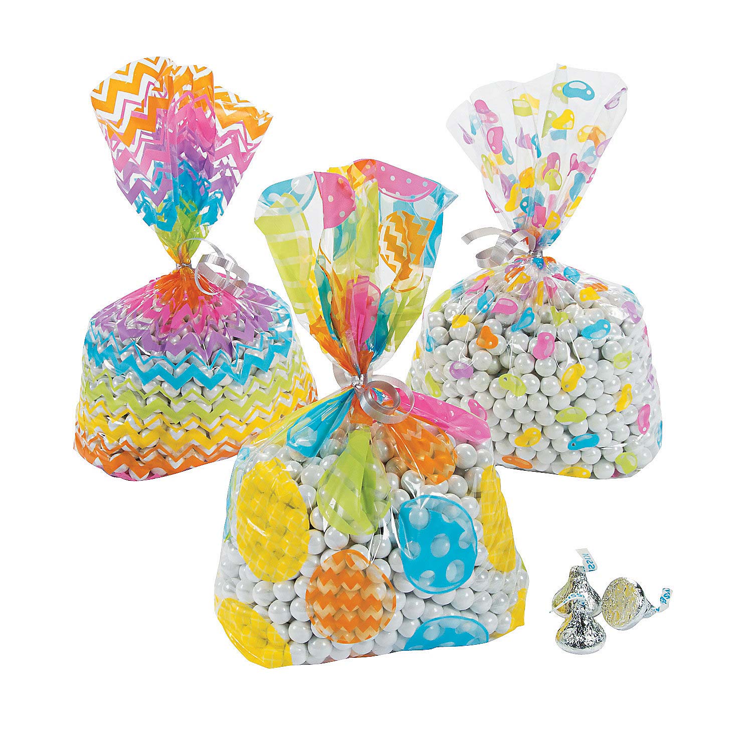 Easter Cellophane Bags 12 Count Rebecca's Toys & Prizes