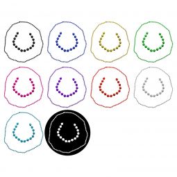 Round Bead Necklaces - 12 Count