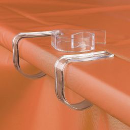 Plastic Table Cover Clips - 72 Count
