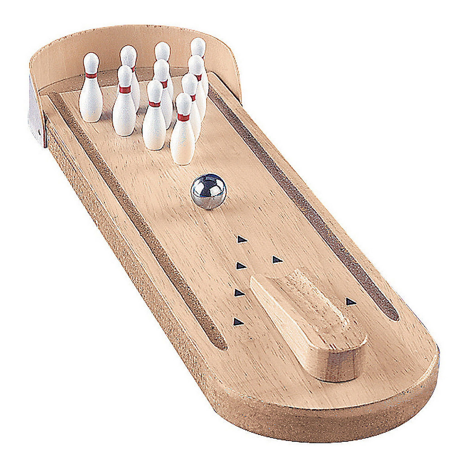 Mini Wooden Bowling Game: Rebecca's Toys & Prizes