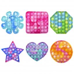 Marbleized Bubble Popper - 5 Inch - Assorted