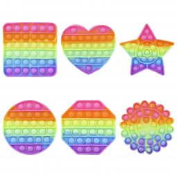 Neon Bubble Popper - 5 Inch - Assorted