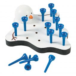 Snowman Peg Game