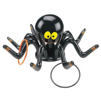 Inflatable Spider Ring Toss Game 23 Inch Diameter Rebecca s