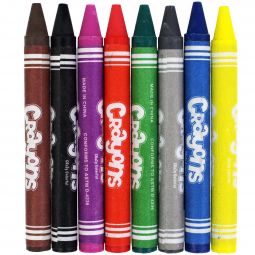 Crayons - 8 Piece Packs - 12 Count
