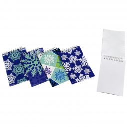 Winter Spiral Notepads - 12 Count