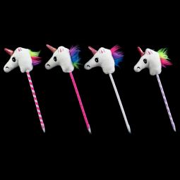 Plush Unicorn Pen - Assorted Colors/Designs