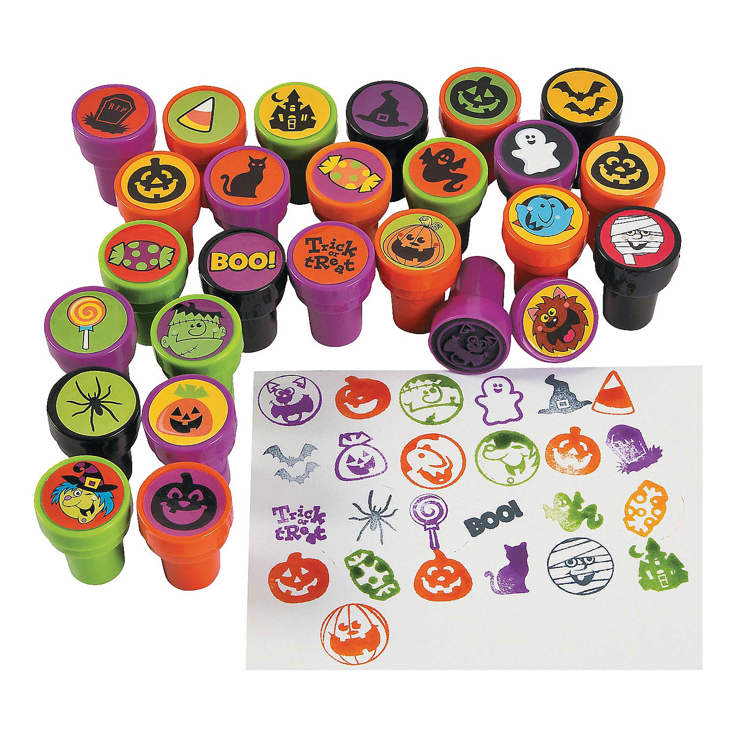 Emoji Assorted Stampers for Kids - 50 Pcs