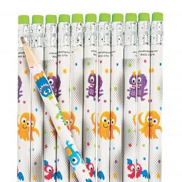 Monster Fun Pencil - 12 Count
