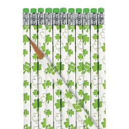 Shamrock Pencils - 24 Count