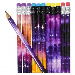 Galaxy Pencils - 12 Count